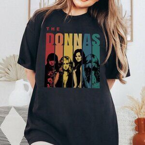 The Donnas T-Shirt Vintage Rock Band Concert Fan Graphic Music Retro Tee 92